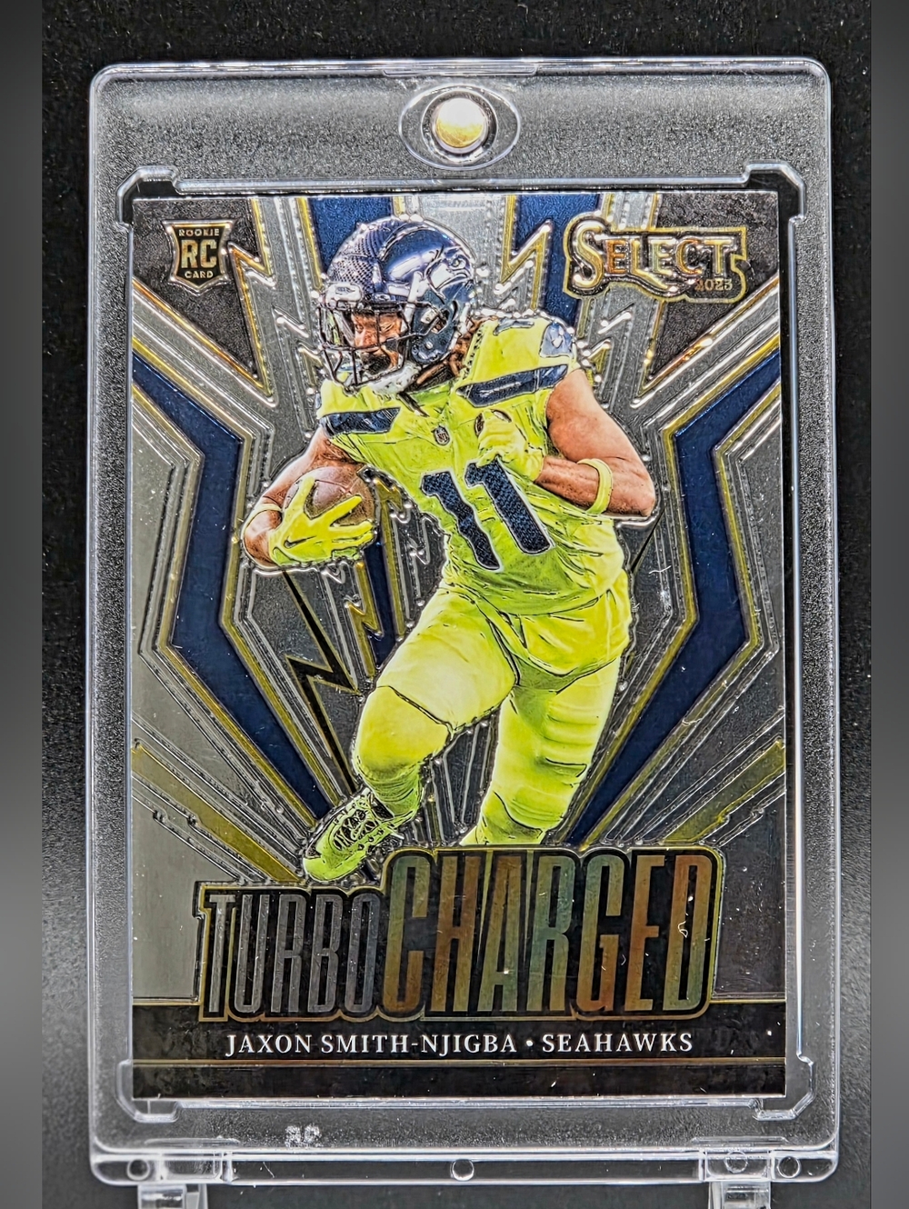 Panini Seahawks Jaxon Smith-Njigba Card - Blue, Gold, White